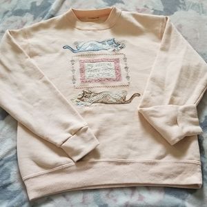 Embroidered sweater